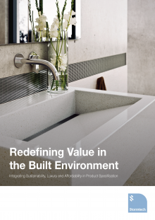 Stormtech Whitepaper Redefining Value Built Environment Page 1