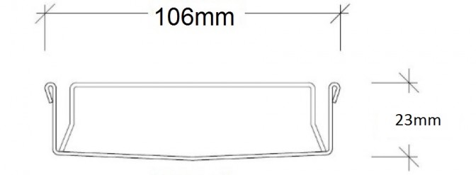 100FTi20MTL Linear Drainage System