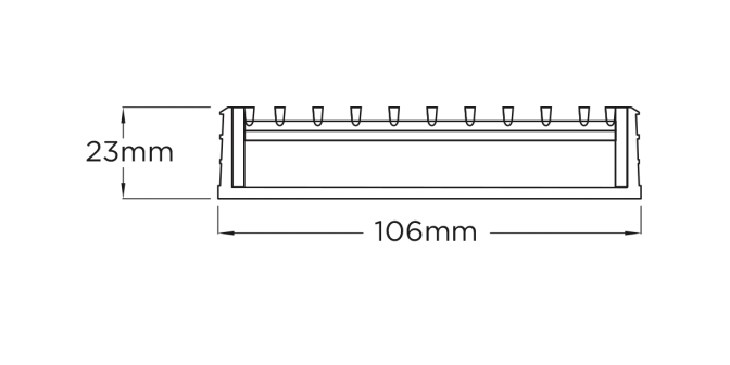 100TRGBL20 Linear Drainage System